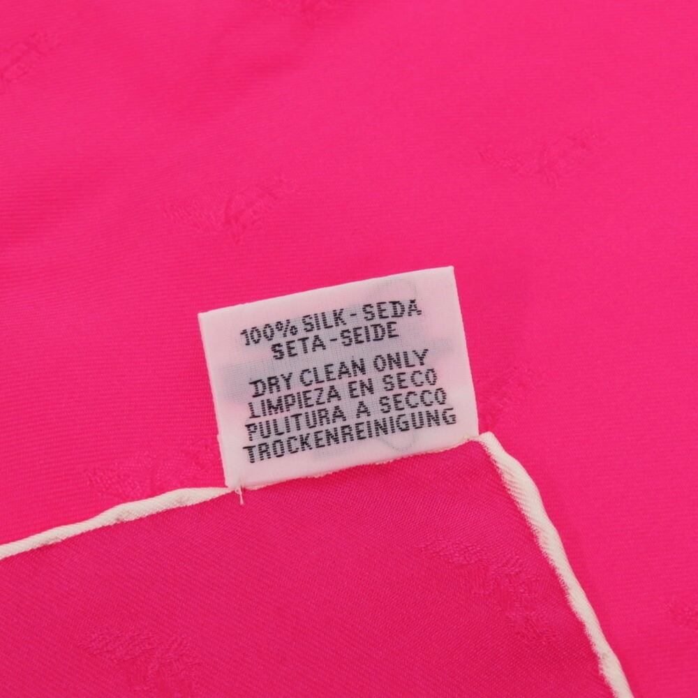 HERMES Authentic Pink Silk Scarf - Picture 5 of 5
